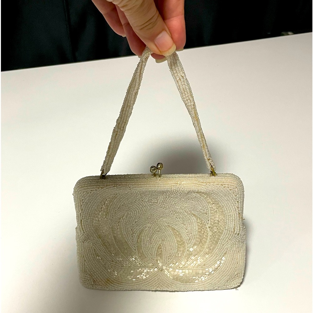 Vintage Sequin Beaded Evening Mini Purse